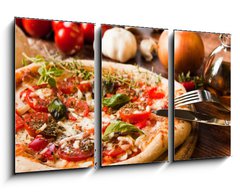 Obraz 3D tdln - 90 x 50 cm F_BS43302036 - Pizza