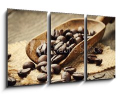 Obraz   Coffee beans in scoop, 90 x 50 cm