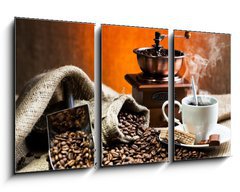 Obraz 3D tdln - 90 x 50 cm F_BS43848183 - Coffee