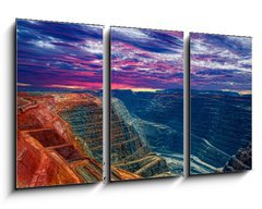 Obraz   Super Pit Kalgoorlie Western Australia, 90 x 50 cm