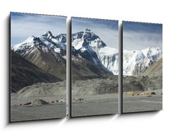 Obraz 3D tdln - 90 x 50 cm F_BS44073092 - Mount Everest- Base Camp I (Tibetian side)