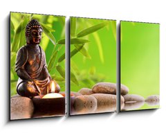 Obraz 3D tdln - 90 x 50 cm F_BS44346059 - Buddha Zen