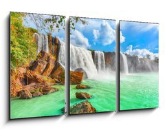 Obraz 3D tdln - 90 x 50 cm F_BS44671332 - Dry Nur waterfall