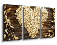 Obraz   Oat flakes, 90 x 50 cm