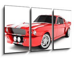 Obraz   Red Classical Sports Car, 90 x 50 cm