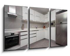 Obraz 3D tdln - 90 x 50 cm F_BS47088193 - New modern kitchen