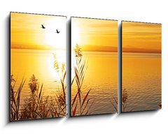 Obraz 3D tdln - 90 x 50 cm F_BS48314070 - partiendo el sol