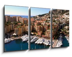 Obraz 3D tdln - 90 x 50 cm F_BS4879946 - Monte Carlo on the French Riviera