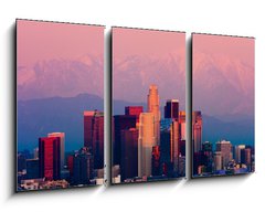 Obraz 3D tdln - 90 x 50 cm F_BS48879773 - Los Angeles at sunset