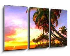 Obraz 3D tdln - 90 x 50 cm F_BS49174614 - Hawaiian paradise