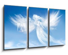 Obraz 3D tdln - 90 x 50 cm F_BS49775771 - Angel in the clouds