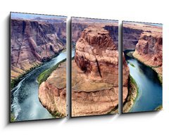 Obraz 3D tdln - 90 x 50 cm F_BS49838072 - Horseshoe Bend