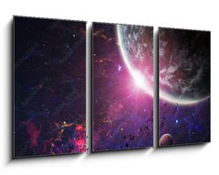 Obraz 3D tdln - 90 x 50 cm F_BS50610051 - Beautiful space. Elements of this image furnished by NASA