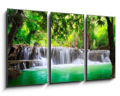 Obraz 3D tdln - 90 x 50 cm F_BS52381826 - Thailand waterfall in Kanjanaburi