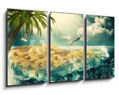 Obraz 3D tdln - 90 x 50 cm F_BS53121953 - Beauty Ocean, beauty natural backgrounds for your design - Krsa ocen, krsa prodn pozad pro v design