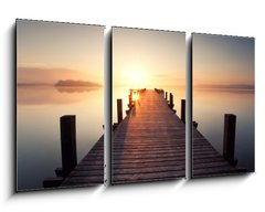 Obraz 3D tdln - 90 x 50 cm F_BS53152584 - Stille am See