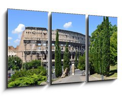 Obraz   Parco di Colle Oppio  Via della Domus Aurea, 90 x 50 cm