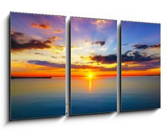 Obraz 3D tdln - 90 x 50 cm F_BS53934878 - Sunrise over the Sea - Vchod slunce nad moem