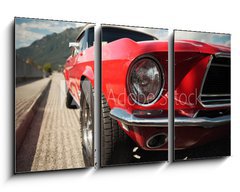 Obraz 3D tdln - 90 x 50 cm F_BS55728868 - Classic Muscle Car