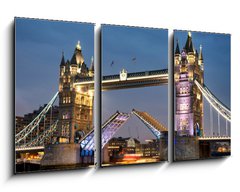Obraz 3D tdln - 90 x 50 cm F_BS56957049 - Tower Bridge