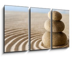 Obraz 3D tdln - 90 x 50 cm F_BS5788238 - Zen stones - Zenov kameny