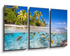 Obraz   Tropical island, 90 x 50 cm