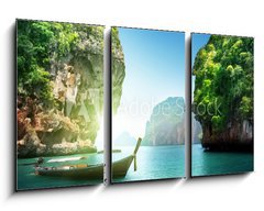 Obraz   .fabled landscape of Thailand, 90 x 50 cm