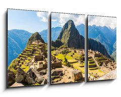 Obraz 3D tdln - 90 x 50 cm F_BS58356241 - Mysterious city - Machu Picchu, Peru,South America