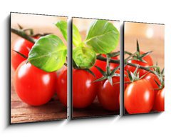 Obraz 3D tdln - 90 x 50 cm F_BS59524463 - Bunch of red tomatoes - Banda ervench rajat