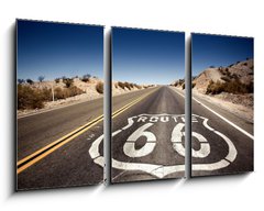 Obraz 3D tdln - 90 x 50 cm F_BS61077267 - Famous Route 66