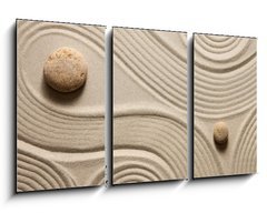 Obraz 3D tdln - 90 x 50 cm F_BS62532777 - Zen garden