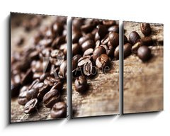 Obraz   Coffee on Wood, 90 x 50 cm