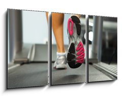 Obraz 3D tdln - 90 x 50 cm F_BS63437299 - Running on treadmill