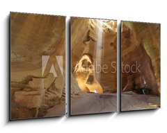 Obraz   Clay huge caves beautifully illuminated, 90 x 50 cm