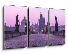 Obraz 3D tdln - 90 x 50 cm F_BS65732979 - Karlov Bridge