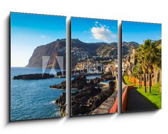 Obraz 3D tdln - 90 x 50 cm F_BS66470048 - Madeira coastal view, looking South-Central