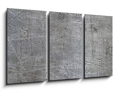 Obraz 3D tdln - 90 x 50 cm F_BS66995000 - Scratched metal texture
