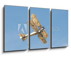 Obraz   vintage linen covered biplane circa WW1, 90 x 50 cm
