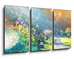 Obraz 3D tdln - 90 x 50 cm F_BS69278380 - Garden