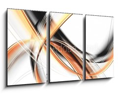 Obraz   eleganckie fale, 90 x 50 cm