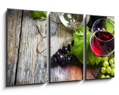 Obraz 3D tdln - 90 x 50 cm F_BS69998966 - Wine