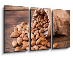 Obraz 3D tdln - 90 x 50 cm F_BS71116560 - almonds - mandle