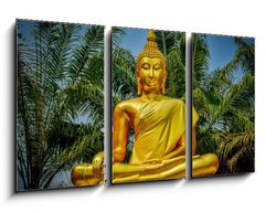 Obraz 3D tdln - 90 x 50 cm F_BS71319331 - Buddha statue - Socha Buddhy