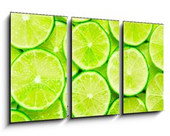 Obraz 3D tdln - 90 x 50 cm F_BS71346931 - Lime Background