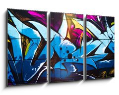 Obraz   Street art graffiti, 90 x 50 cm