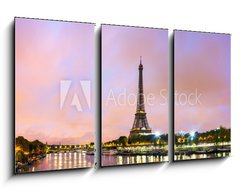 Obraz   Paris cityscape with Eiffel tower, 90 x 50 cm