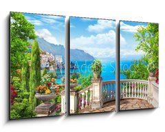 Obraz 3D tdln - 90 x 50 cm F_BS74960569 - sea view - vhled na moe