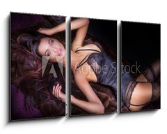 Obraz 3D tdln - 90 x 50 cm F_BS75491128 - Sexy woman with perfect body.