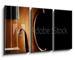 Obraz 3D tdln - 90 x 50 cm F_BS75616379 - Violin orchestra musical instruments