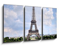 Obraz 3D tdln - 90 x 50 cm F_BS75750438 - Eiffel Tower, Paris
